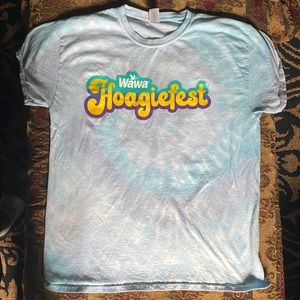 Wawa Hogiefest Blue tie dye